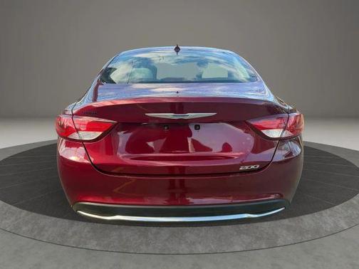 Red 2015 Chrysler 200 Limited