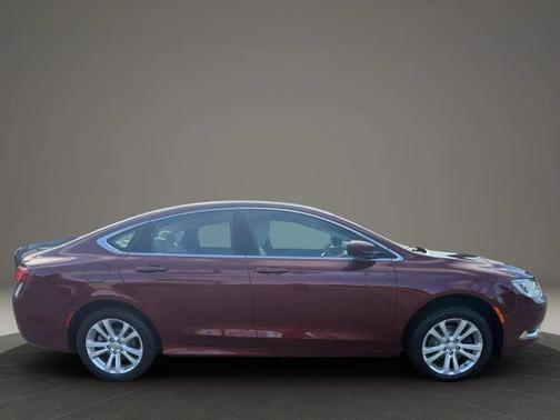 Red 2015 Chrysler 200 Limited