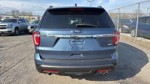 Blue 2018 Ford Explorer Base