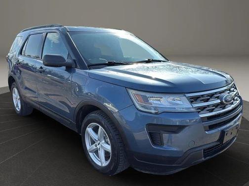Blue 2018 Ford Explorer Base