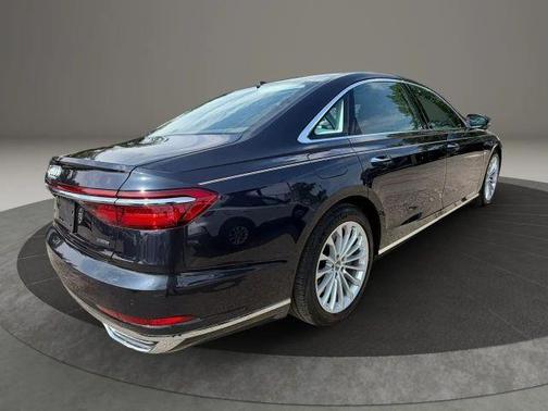 Moonlight Blue Metallic 2019 Audi A8 L 55