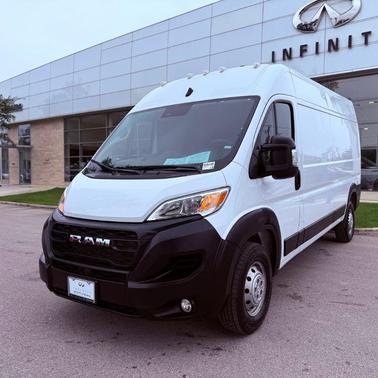 Bright White Clearcoat 2025 RAM ProMaster 2500 High Roof