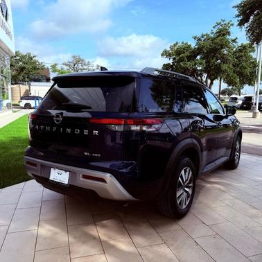 Deep Ocean Blue 2025 Nissan Pathfinder SL