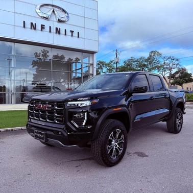 Onyx Black 2024 GMC Canyon AT4