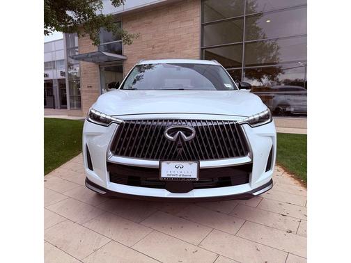 Radiant White 2026 INFINITI QX60 Luxe