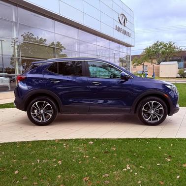 Sapphire Metallic 2023 Buick Encore GX Select