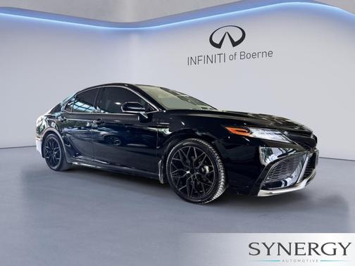 Midnight Black Metallic 2021 Toyota Camry XSE