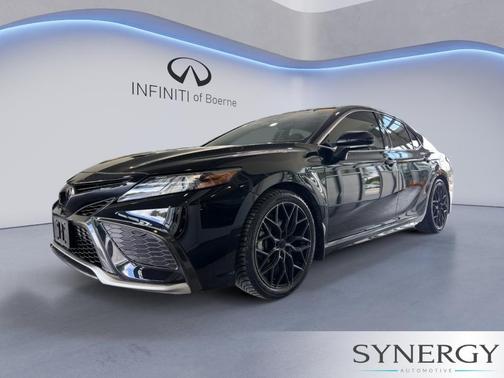 Midnight Black Metallic 2021 Toyota Camry XSE