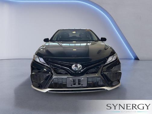 Midnight Black Metallic 2021 Toyota Camry XSE