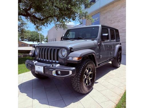 Sting Gray Clearcoat 2018 Jeep Wrangler Unlimited Sahara