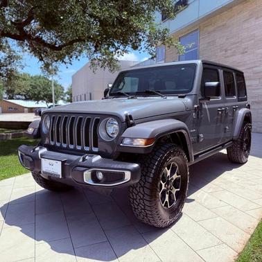 Sting Gray Clearcoat 2018 Jeep Wrangler Unlimited Sahara
