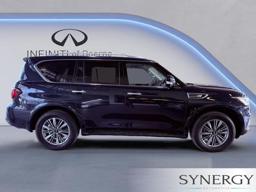 Hermosa Blue 2024 INFINITI QX80 Luxe