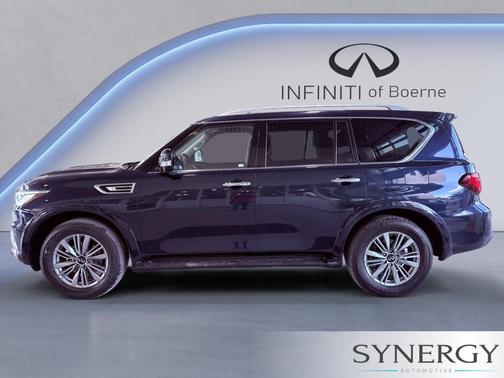 Blue 2024 INFINITI QX80 Luxe