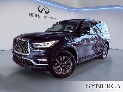 Hermosa Blue 2024 INFINITI QX80 Luxe