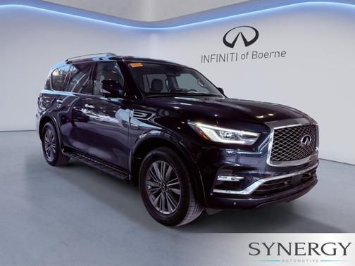 Hermosa Blue 2024 INFINITI QX80 Luxe