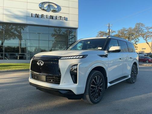 Radiant White 2026 INFINITI QX80 AUTOGRAPH
