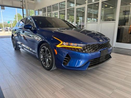Sapphire Blue 2021 Kia K5 EX