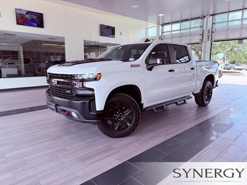Summit White 2021 Chevrolet Silverado 1500 LT Trail Boss