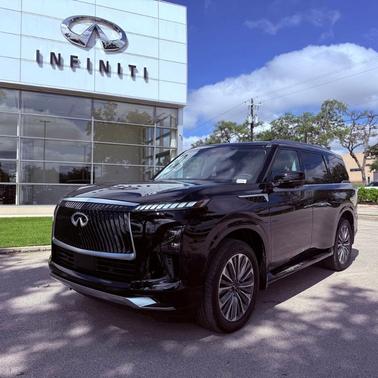 Black Obsidian 2026 INFINITI QX80 Luxe