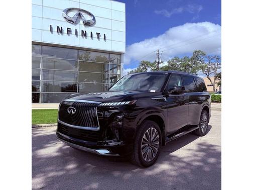 Black Obsidian 2026 INFINITI QX80 Luxe