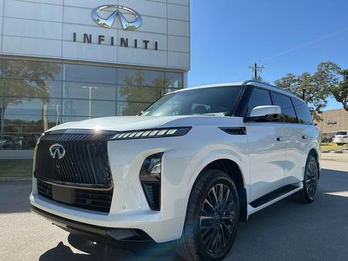 Radiant White 2026 INFINITI QX80 AUTOGRAPH