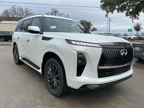 Radiant White 2026 INFINITI QX80 AUTOGRAPH
