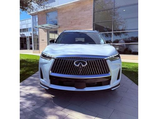 Radiant White 2026 INFINITI QX60 Luxe