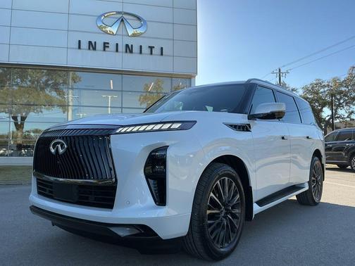 Radiant White 2026 INFINITI QX80 AUTOGRAPH