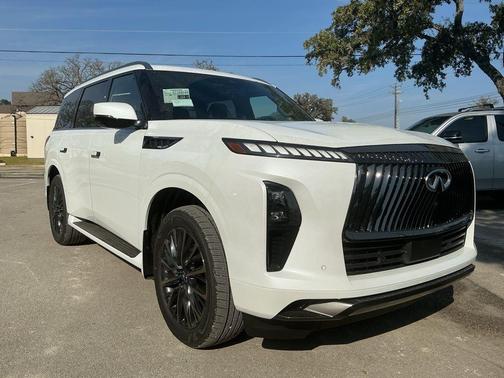 Radiant White 2026 INFINITI QX80 AUTOGRAPH