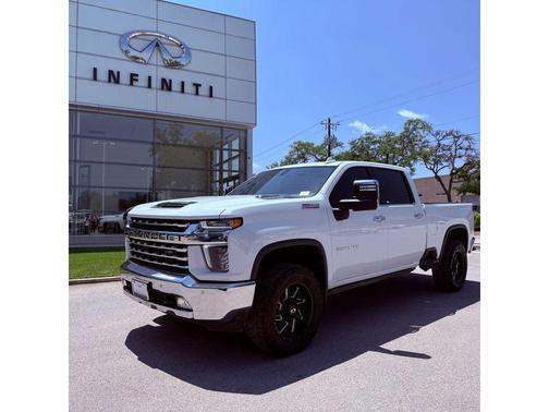 Summit White 2022 Chevrolet Silverado 2500 LTZ
