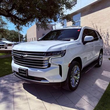 Iridescent Pearl Tricoat 2021 Chevrolet Tahoe High Country