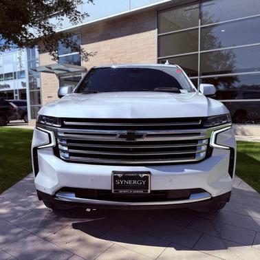 Iridescent Pearl Tricoat 2021 Chevrolet Tahoe High Country