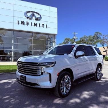 Iridescent Pearl Tricoat 2021 Chevrolet Tahoe High Country