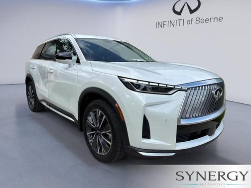 Radiant White 2026 INFINITI QX60 Luxe