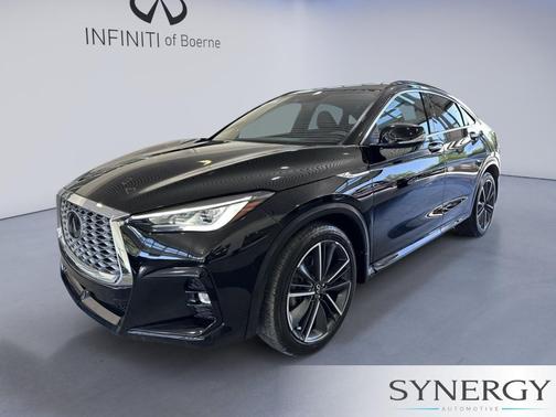 Black Obsidian 2024 INFINITI QX55 LUXE