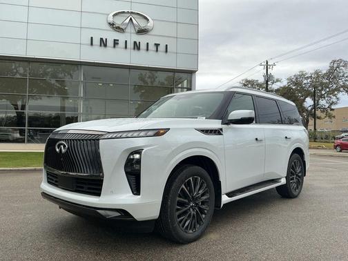 Radiant White 2026 INFINITI QX80 AUTOGRAPH