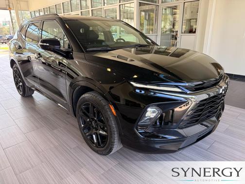 Black 2023 Chevrolet Blazer RS