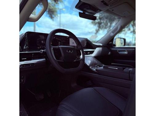 Radiant White 2026 INFINITI QX80 PURE