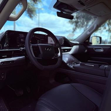 Radiant White 2026 INFINITI QX80 PURE