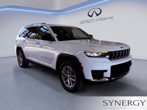 Bright White Clearcoat 2023 Jeep Grand Cherokee L Laredo
