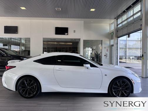 Ultra White 2025 Lexus RC 350 F Sport