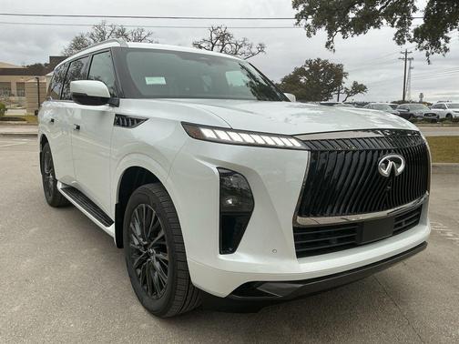 Radiant White 2026 INFINITI QX80 AUTOGRAPH