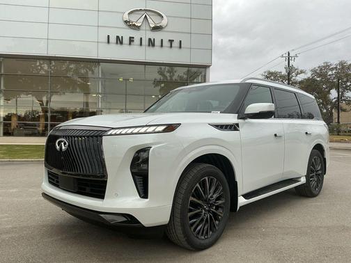 Radiant White 2026 INFINITI QX80 AUTOGRAPH