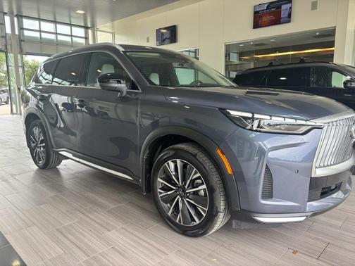 Moonbow Blue 2026 INFINITI QX60 Luxe