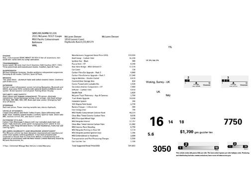 2021 McLaren 765LT Base