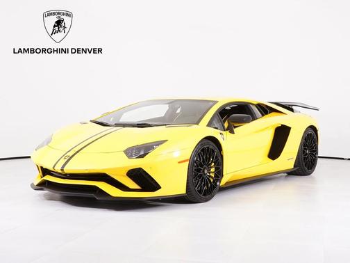 Yellow 2018 Lamborghini Aventador S Base