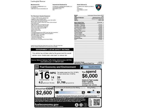 2017 Lamborghini Huracan LP610-4S