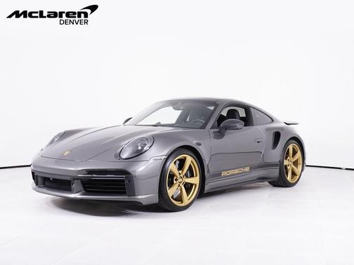 Agate Gray Metallic 2022 Porsche 911 Turbo S