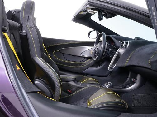 Cobalt Violet 2019 McLaren 570S Spider