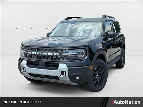 Shadow Black 2025 Ford Bronco Sport Badlands